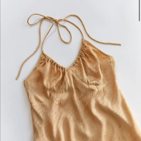 Motel Rocks | Dresses | Motel Rocks Gelina Satin Halter Mini Dress Urban Outfitters Gold | Poshmark Motel Rocks | Dresses | Motel Rocks Gelina Satin Halter Mini Dress Urban Outfitters Gold | Poshmark